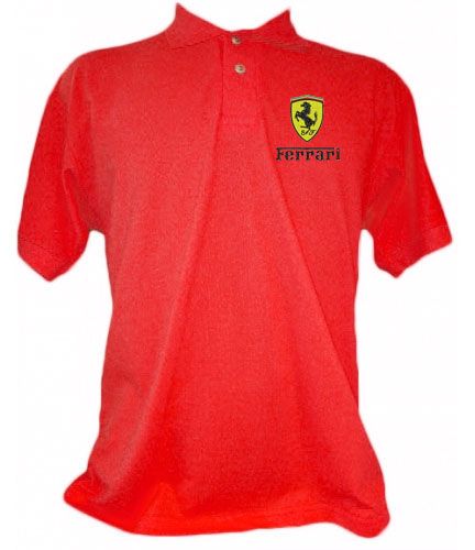 CAMISETA FERRARI VERMELHA