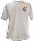 POLO MASCULINA CORINTHIANS BRANCA