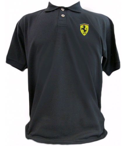 CAMISETA FERRARI PRETA